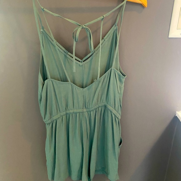 Forever 21 Army Green Romper - Picture 3 of 3
